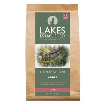 Lakes Established Hypoallergenic Dog Food - Lamb