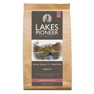 Lakes Pioneer Sensitive Dog Food - Lamb with Rice