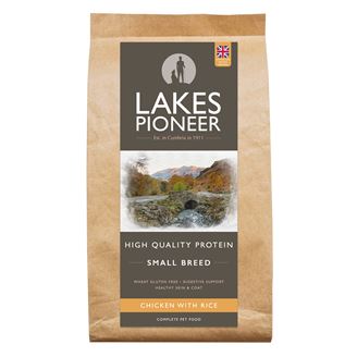 Lakes Pioneer Small Breed Sensitive Dog Food 1.5kg - Chicken with Rice