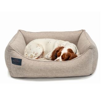 Lakes Heritage Rectangular Dog Bed - Beige